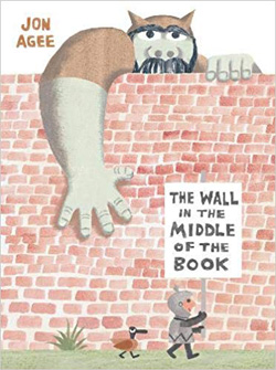 The wall in the middle of the book