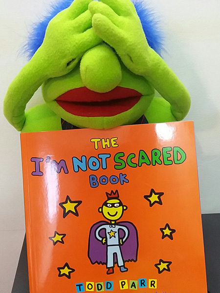 The I'm not scared book by Todd Parr