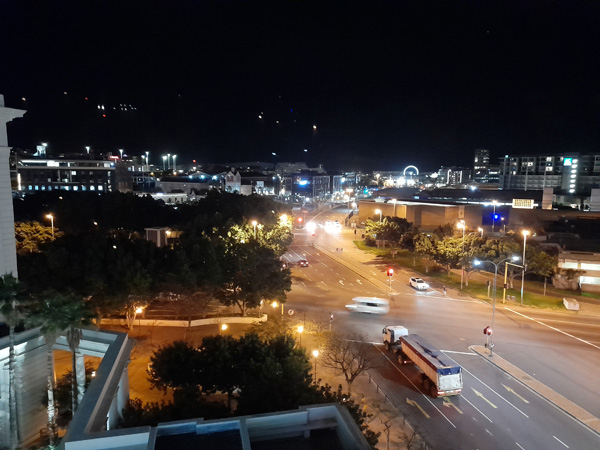 Street view from the 5th floor